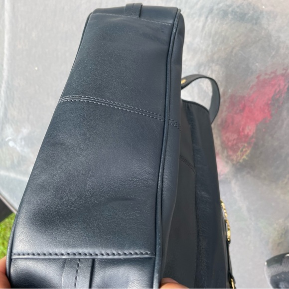 VINTAGE BLUE HANDBAG - Picture 11 of 16